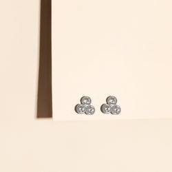 Triá Studs - 925 Sterling Silber